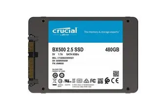 Crucial BX500 480GB 3D NAND SATA SSD