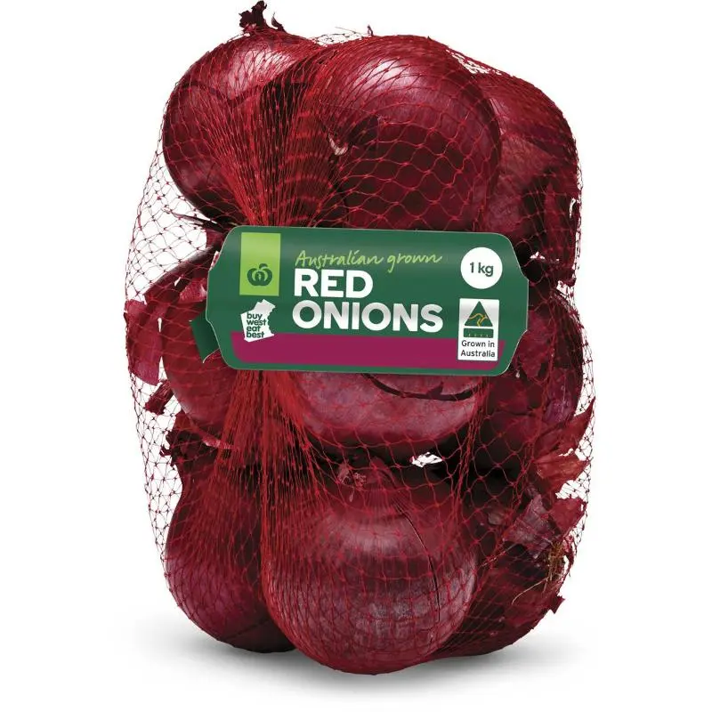 Woolworths Red Onions 1kg