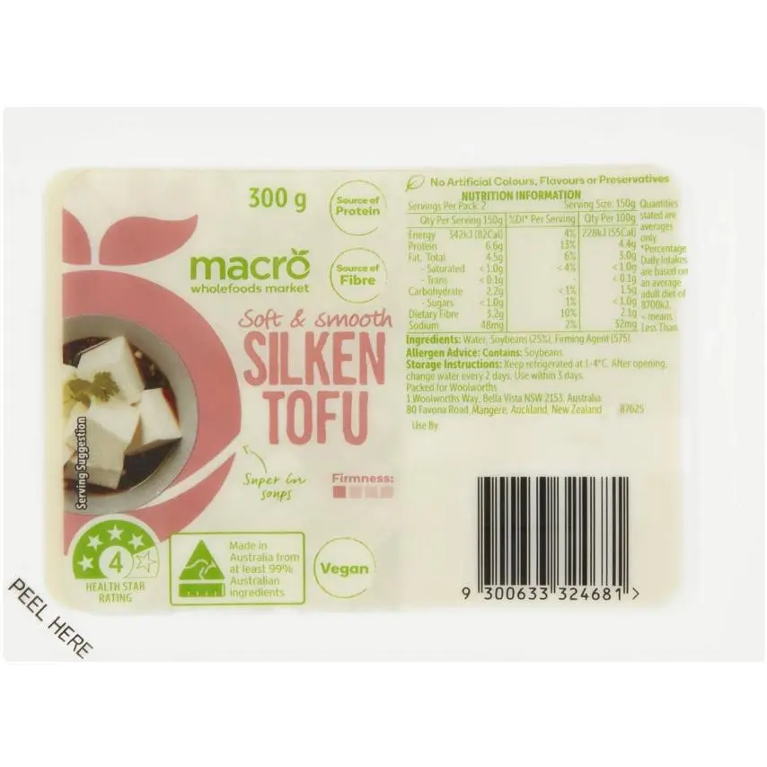 Macro Wholefoods Market Silken Tofu 300g