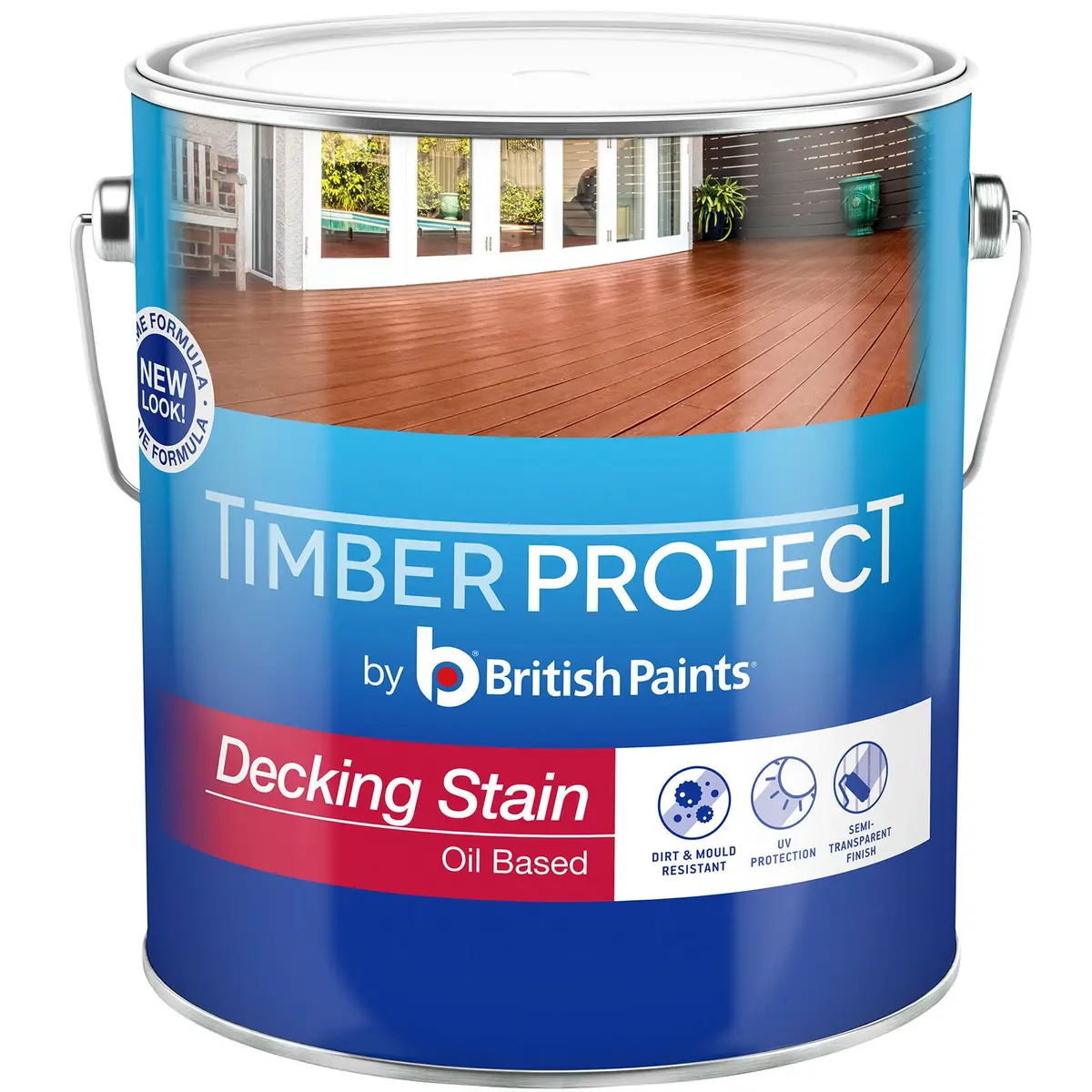 British Paints 4L Timber Protect Decking Stain