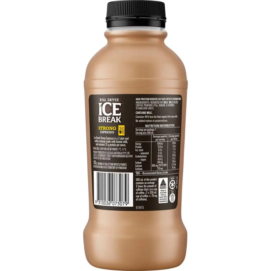 Ice Break Strong Espresso Protein FM 500ml