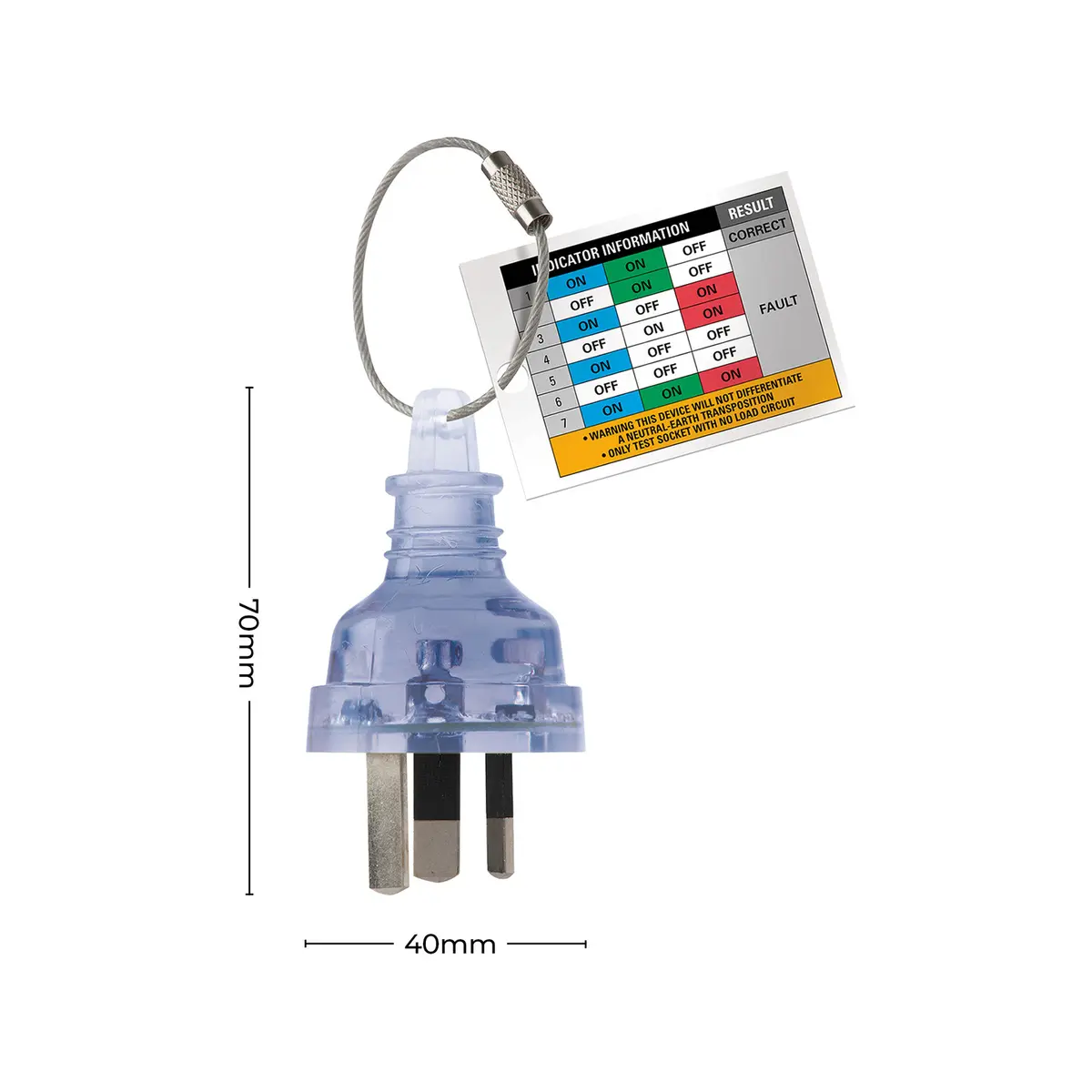 Deta Power Outlet Tester Plug