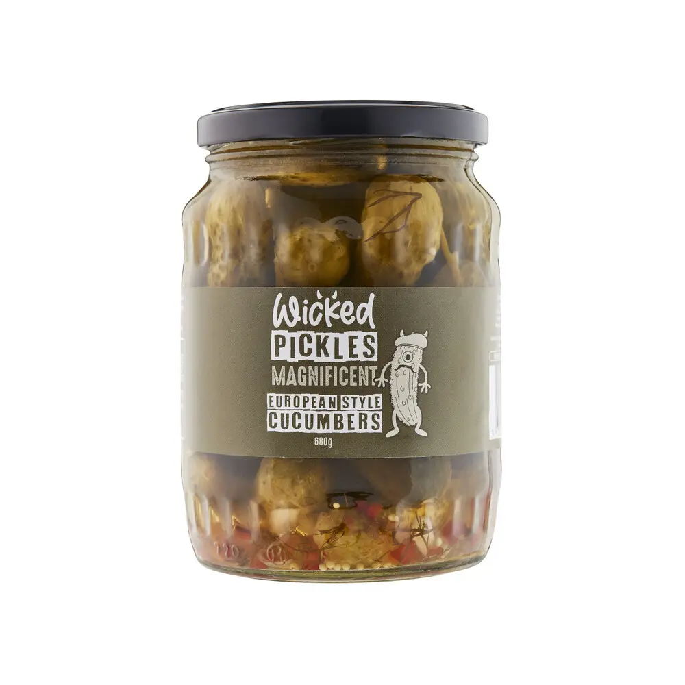 Wicked European Style Cucumbers 680g