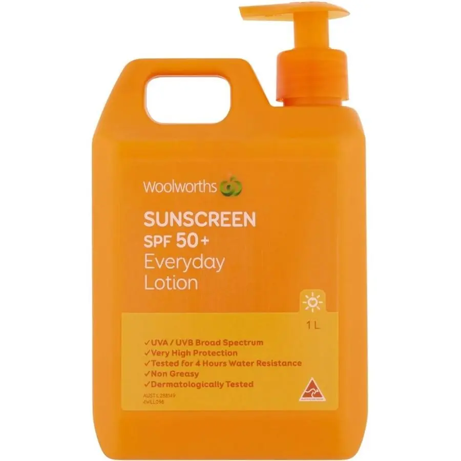 Woolworths Sunscreen SPF 50+