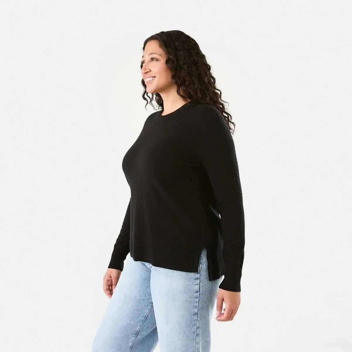 Crew Neck Lightweight Jumper