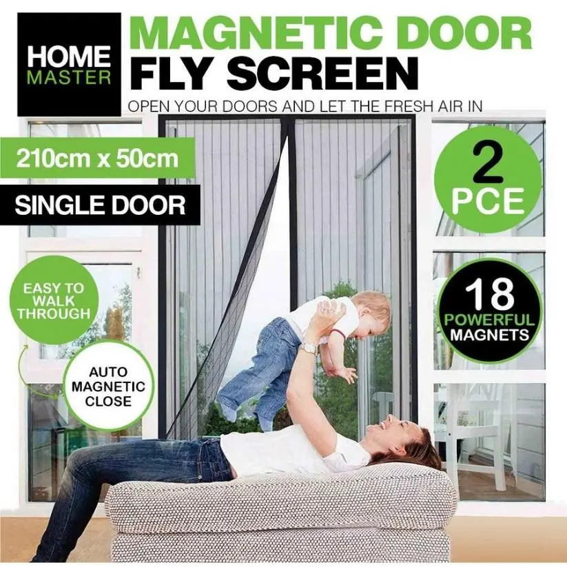 Home Master Magnetic Fly Screen Door Connectors