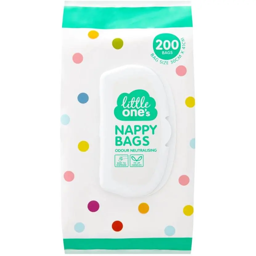 Little One's Nappy Bags Odour Neutralising