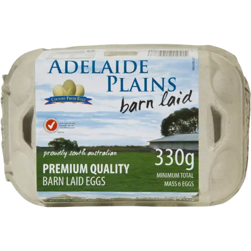 Adelaide Plains Barn Laid Eggs 330g