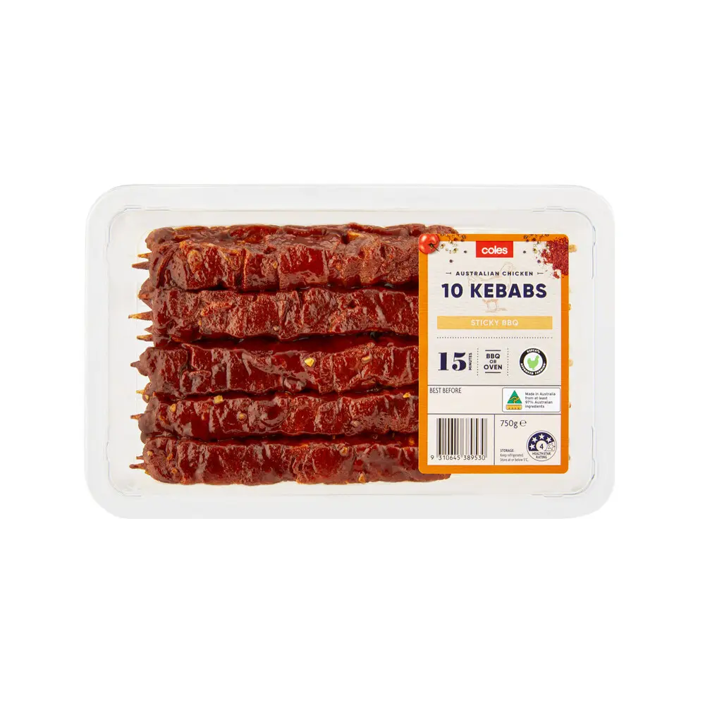 RSPCA Approved Chicken Kebabs With Sticky BBQ Rub