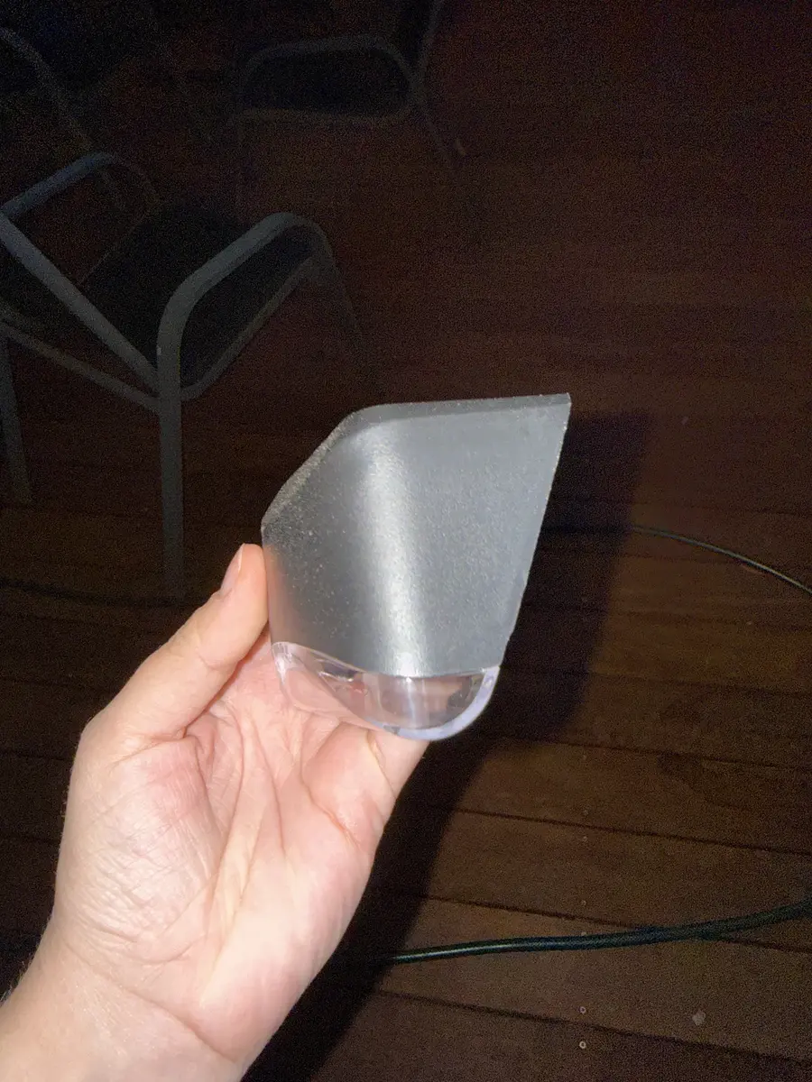Solar Fence Light