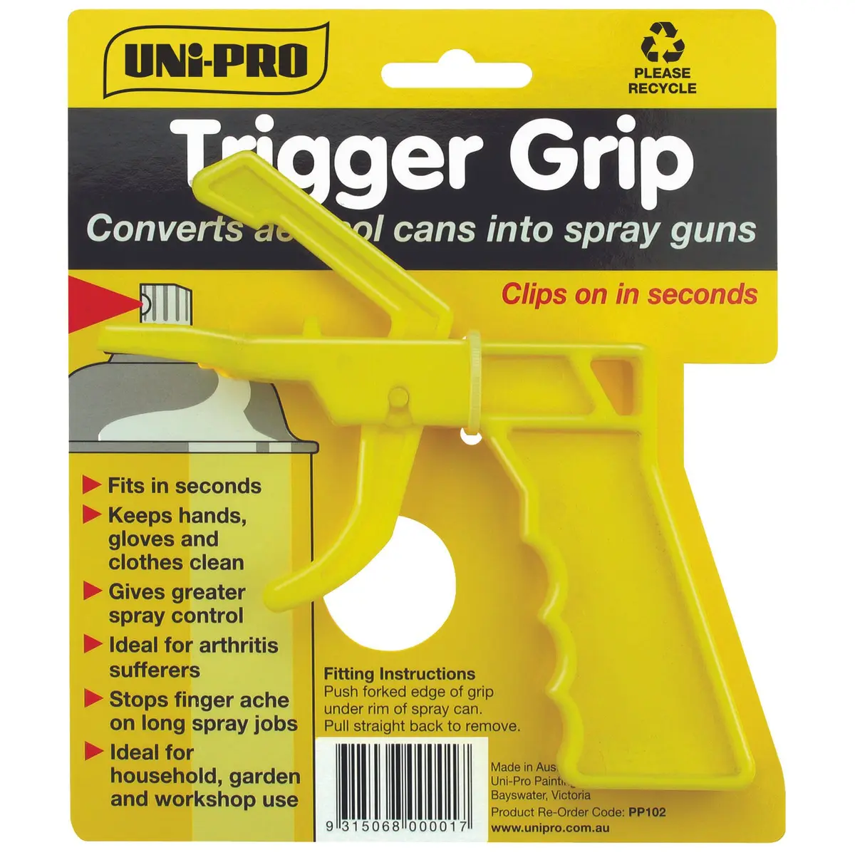UNi-PRO Spray Can Trigger Grip