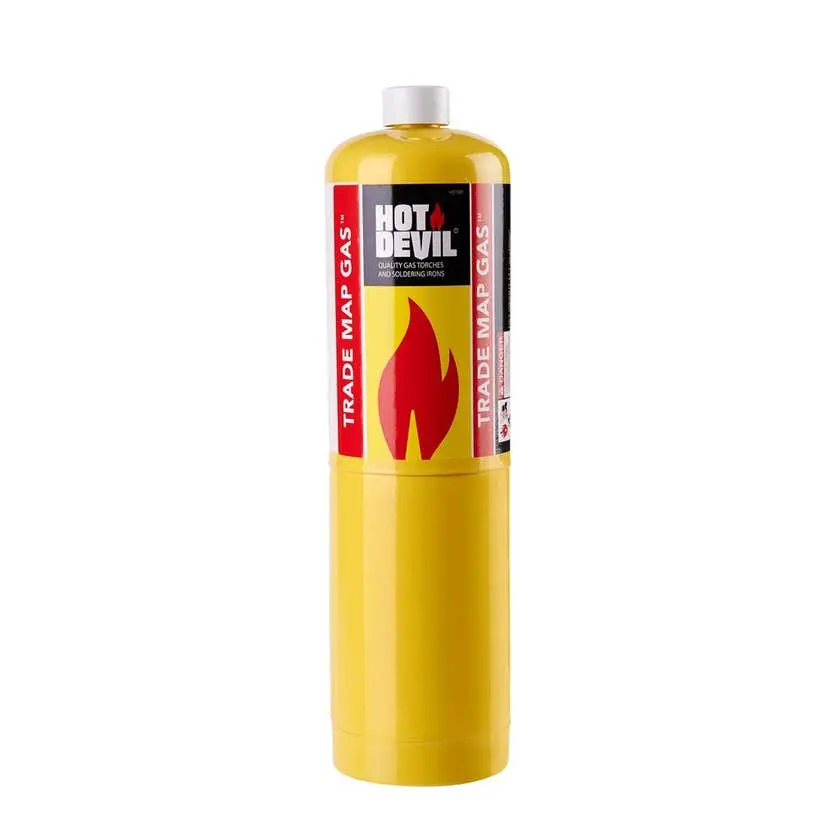 HOT DEVIL TRADE MAP GAS CYLINDER