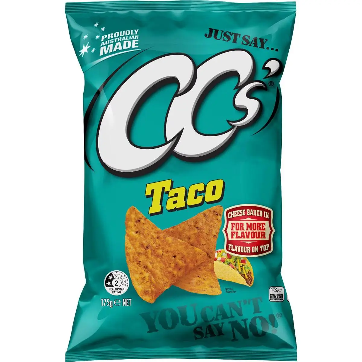 CCs Corn Chips Taco 175g