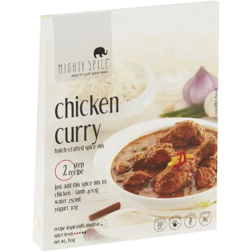 MIGHTY SPICE MIX CHICKEN CURRY 80g
