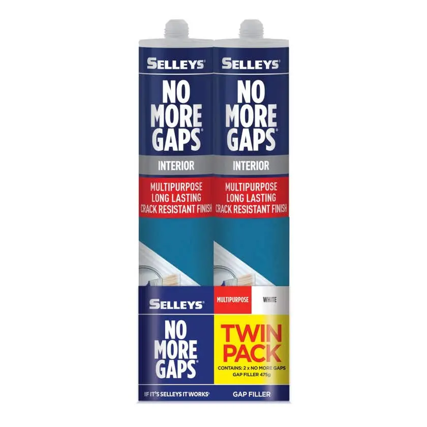 SELLEYS NO MORE GAPS FILLER INTERIOR TWIN PACK 2PK