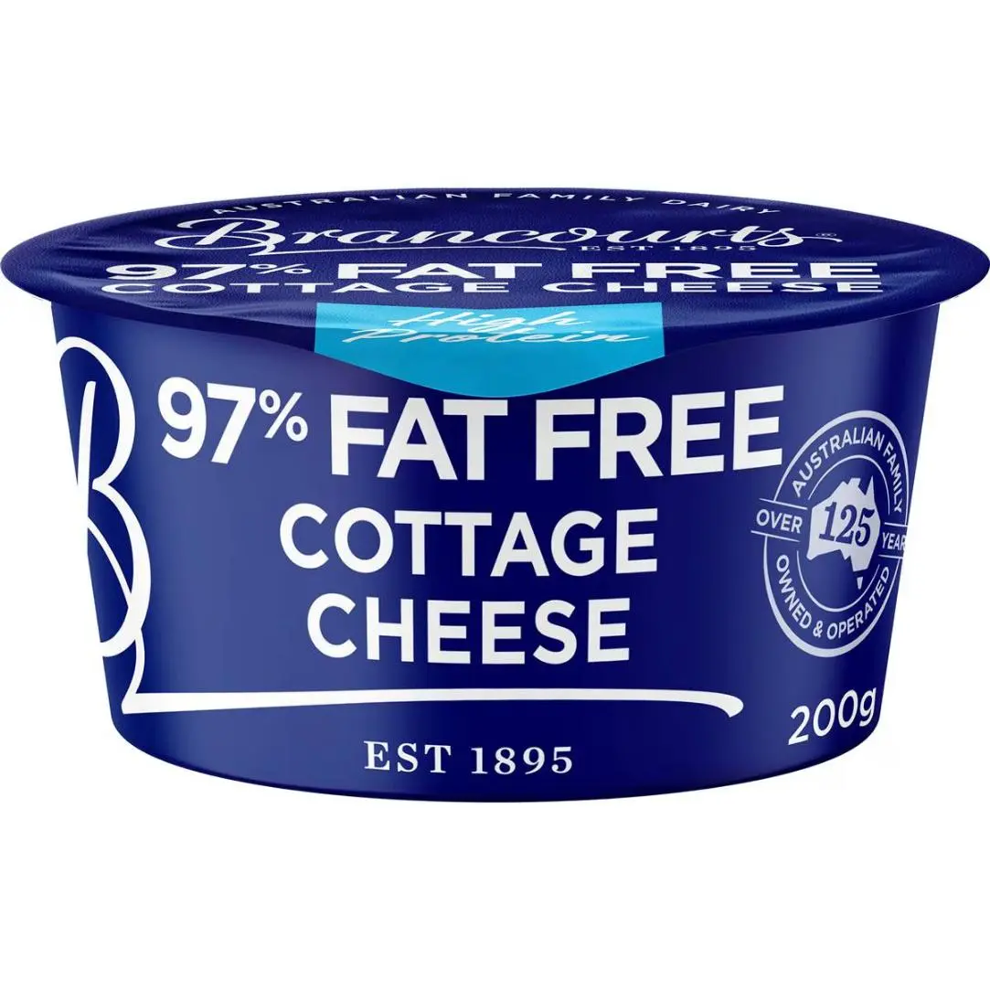Brancourts 97% Fat Free Cottage Cheese 200g