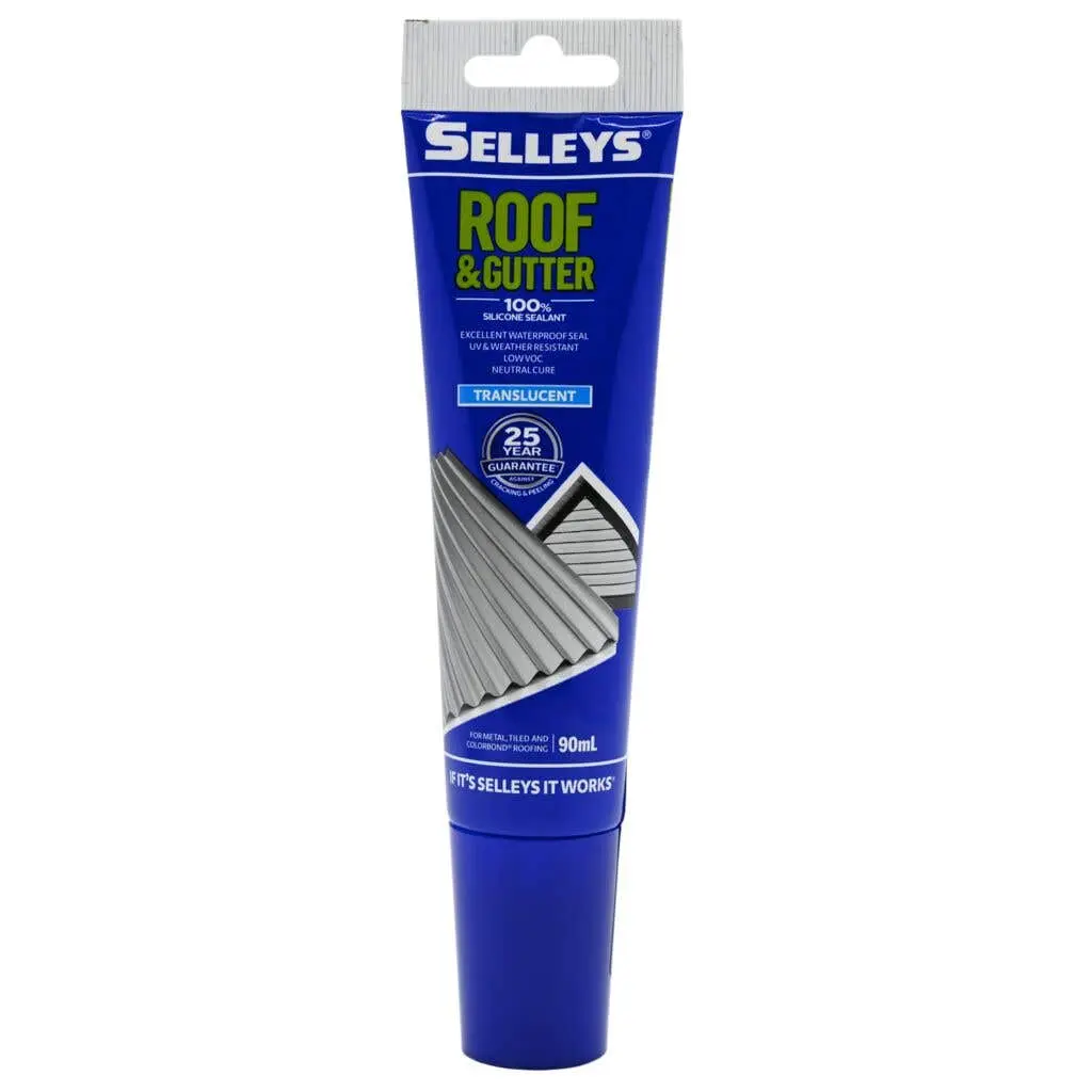 SELLEYS ROOF AND GUTTER TRANSLUCENT 90ML
