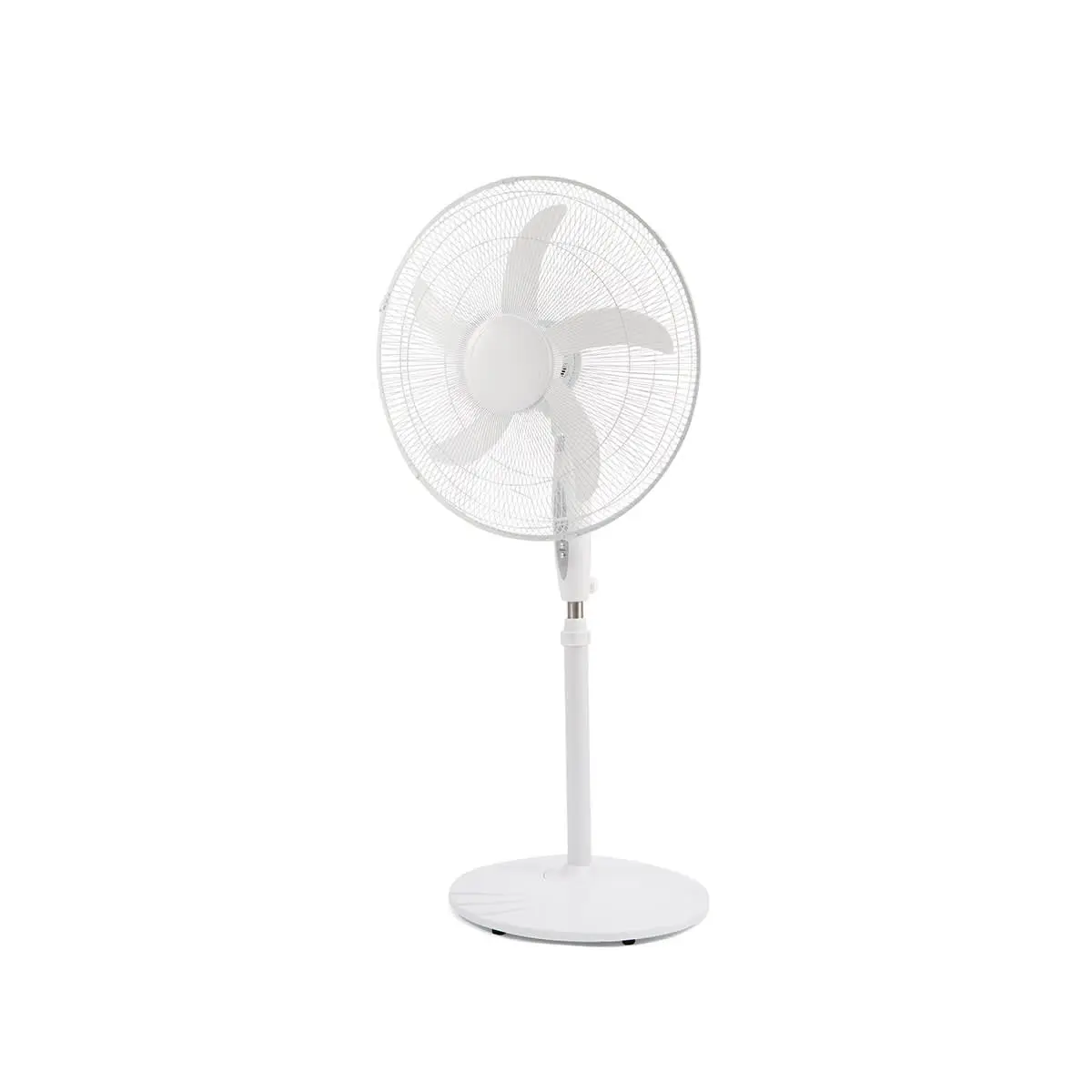 50cm White Pedestal Fan