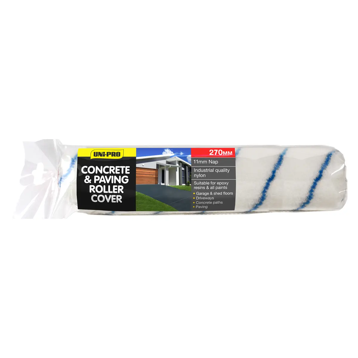 Uni-pro Concrete & Paving Roller Cover 270mm