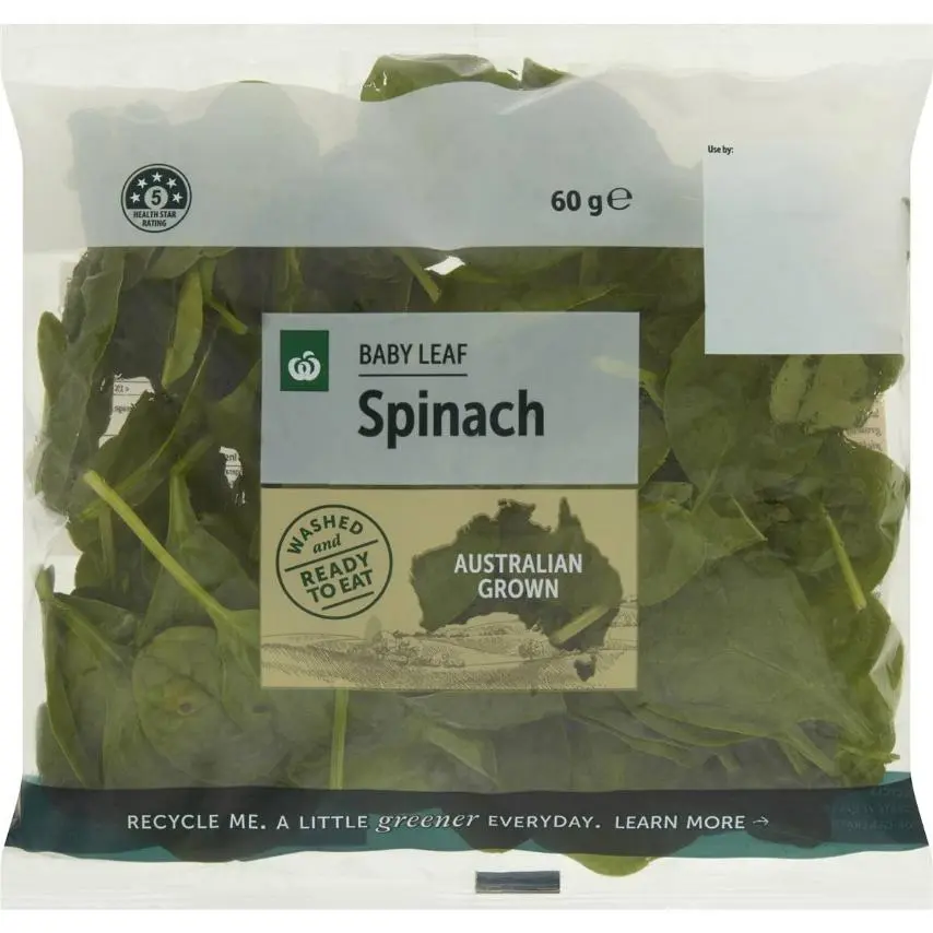 Woolworths Baby Leaf Spinach 60g