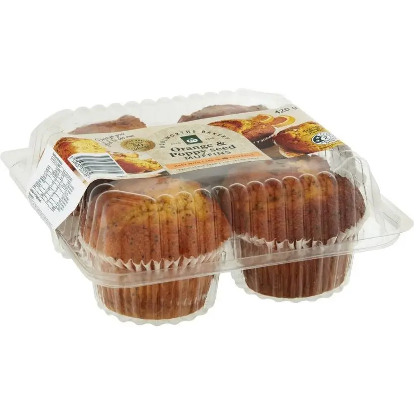 Woolworths Orange & Poppyseed Muffin