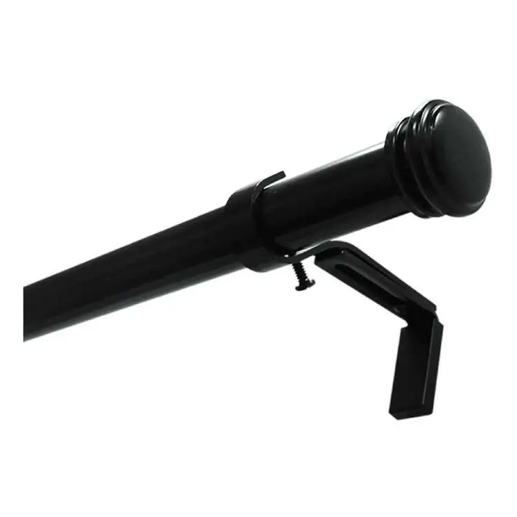 Selections Studio Curve Rod Set Black 210-410 cm