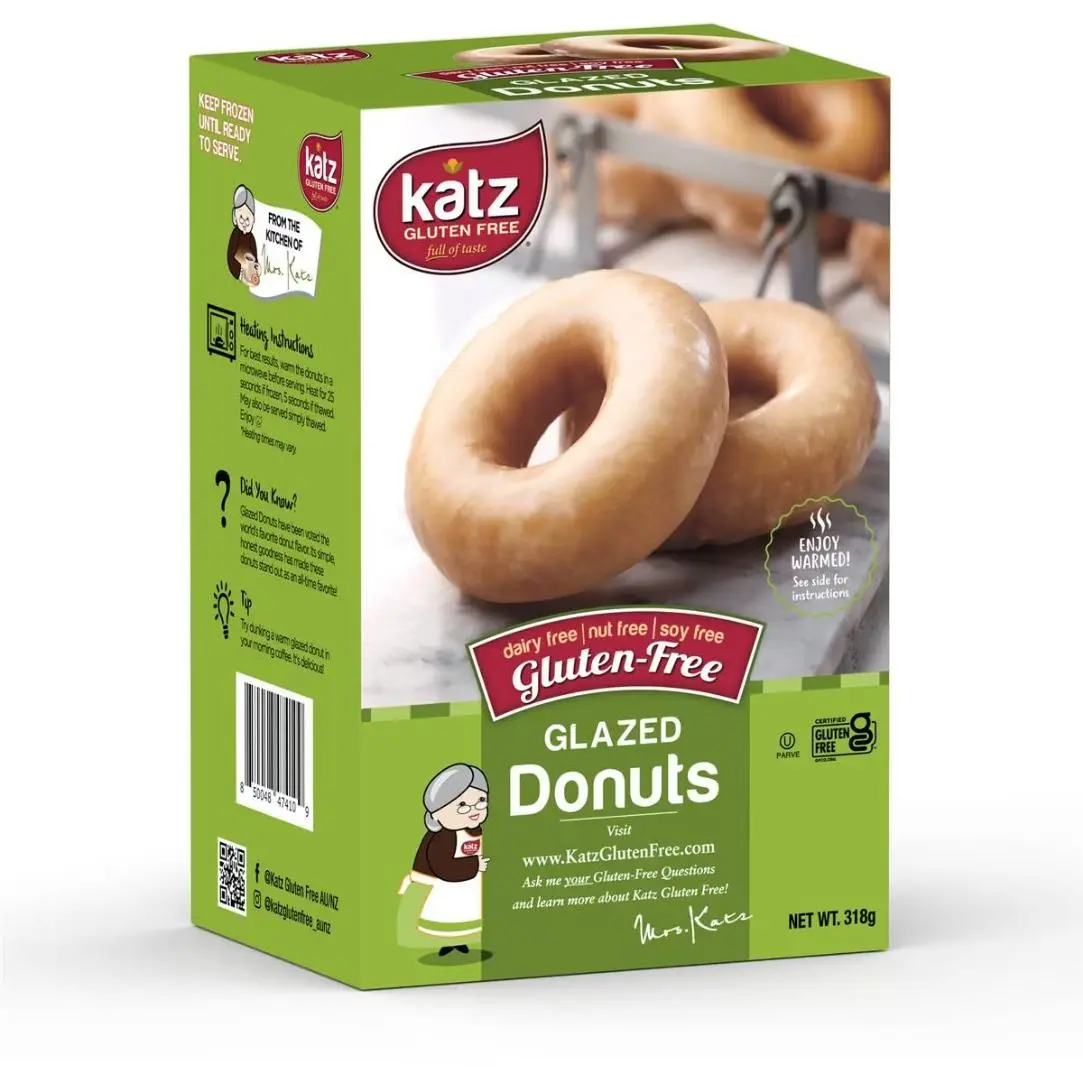 Katz Gluten Free Glazed Donuts 318g