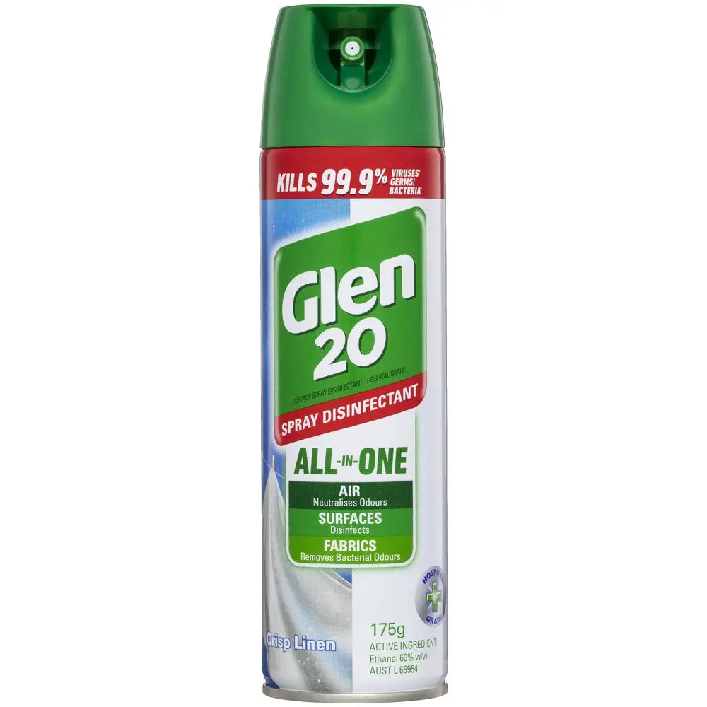 GLEN 20 DISINFECTANT CRISP LINEN SCENT 175g