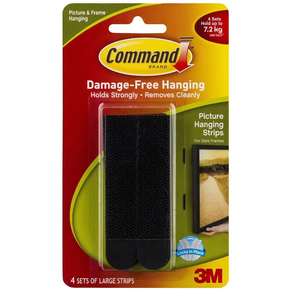 Command Picture Hanging Strips Large - White 4 Pack