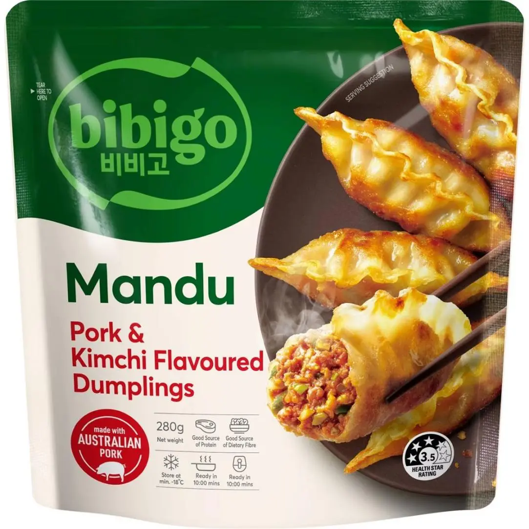 Bibigo Mandu Pork & Kimchi Dumplings