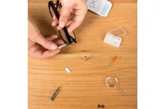 Kikkerland 16pc Glasses Travel Repair Kit