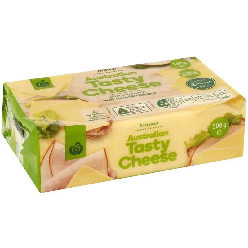 Woolworths Tasty Cheese Block