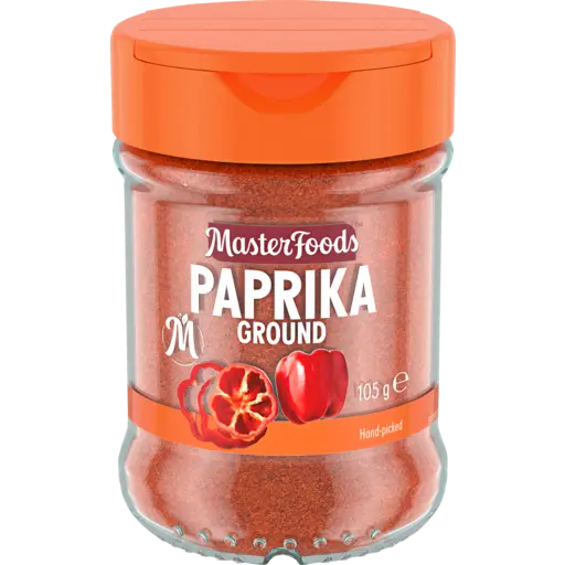 MASTERFOODS Herbs and Spices Paprika Ground 105g Jar