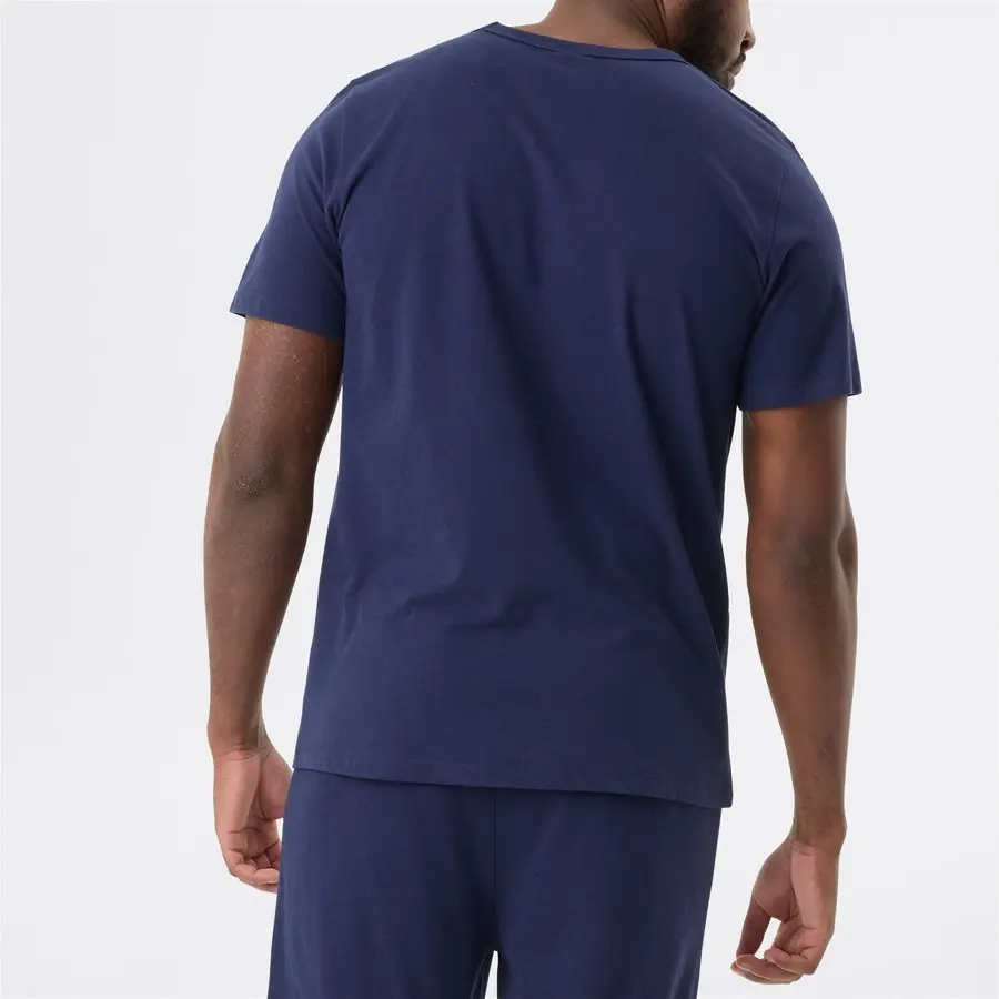 Allgood Men's Short Sleeve Sleep Tee - Navy - Size 3XL