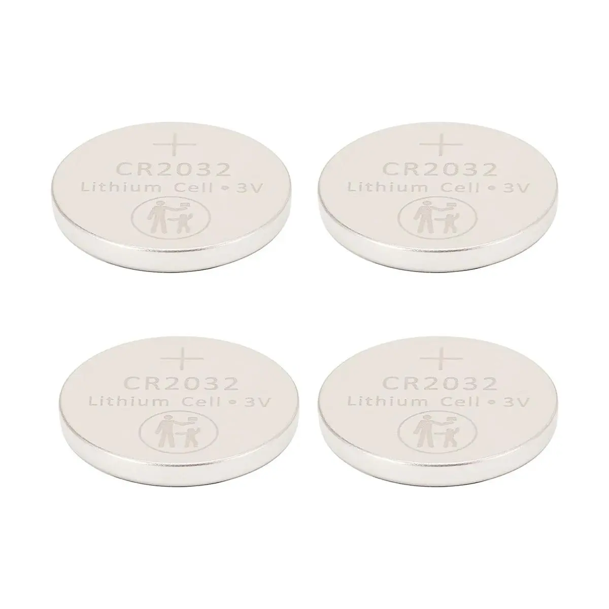 4 Pack Button Cell Batteries - CR2032