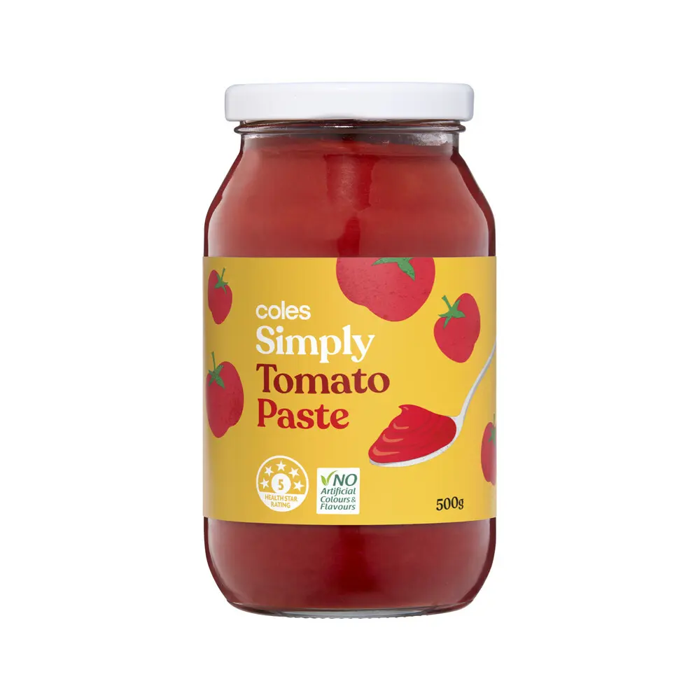 Coles Tomato Paste 500g