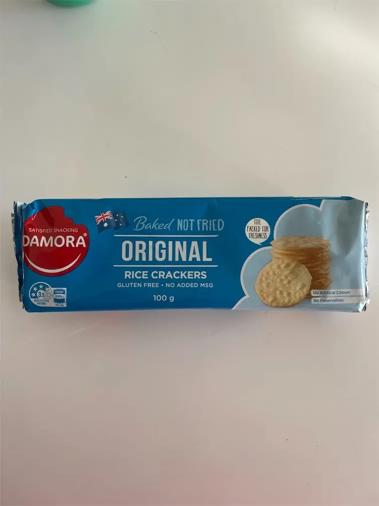 Damora Original Rice Crackers 100g