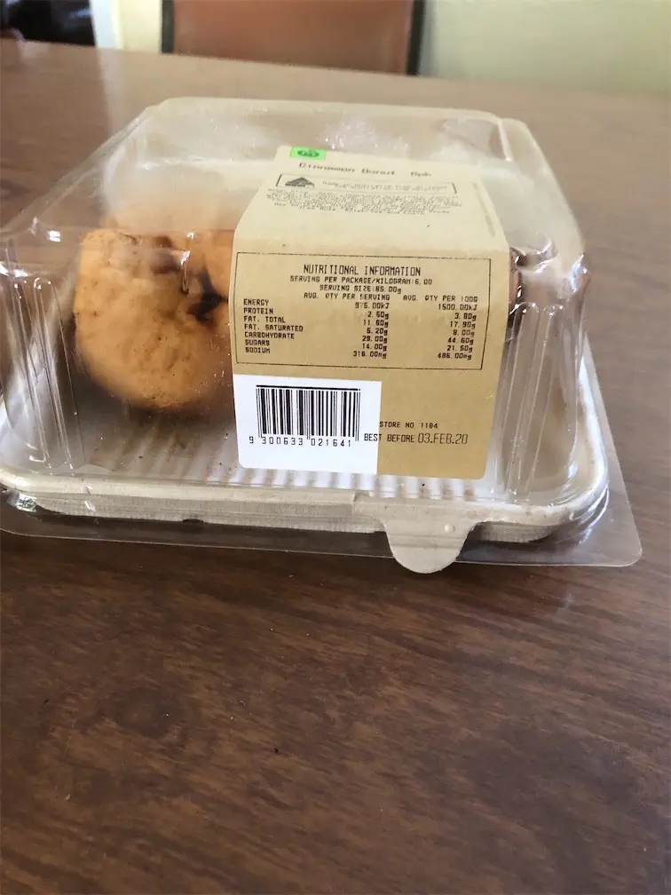 Woolworths Cinnamon Donut 6Pk