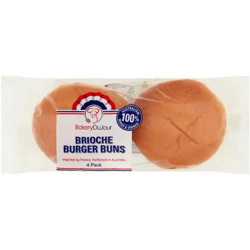 Bakery Du Jour Brioche Burger Buns