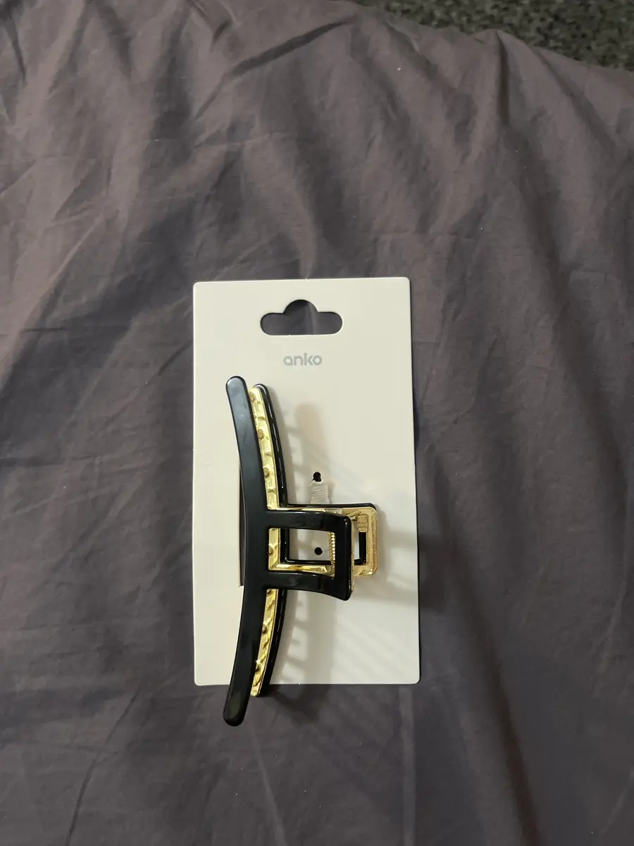 Resin Hair Claw Clip