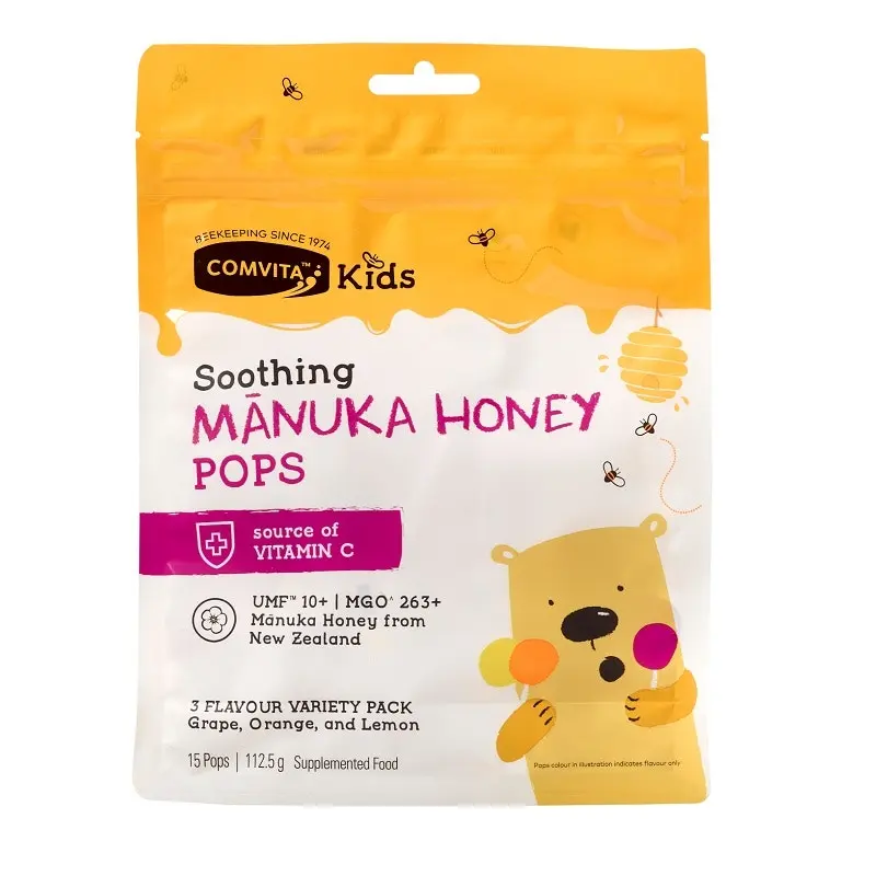 Comvita Kids Soothing Manuka Pops 15