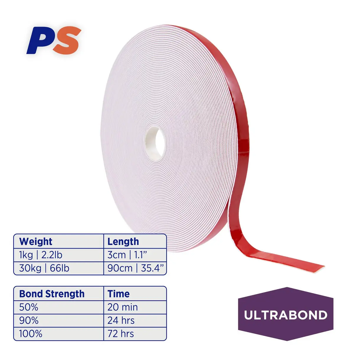 Permastik Ultra Bond Mounting Tape 20m x 12mm