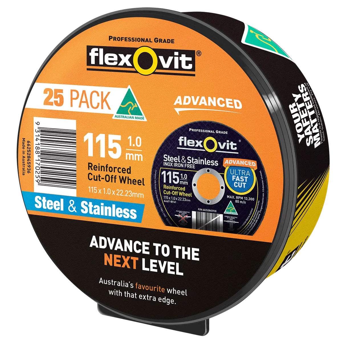 Flexovit Metal Cut Off Wheel - 25 Pack