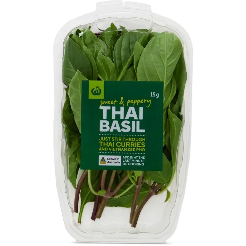 Woolworths Thai Basil Fresh Herbs