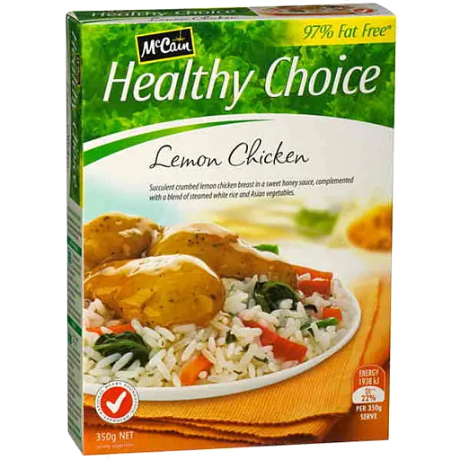 McCain Healthy Choice Lemon Herb Chicken 350g