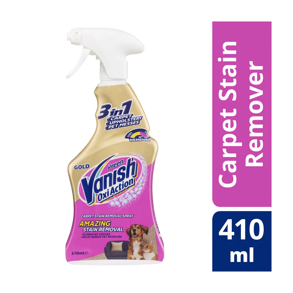 Vanish Preen Gold Carpet 3in1 Stain Remover 410ml