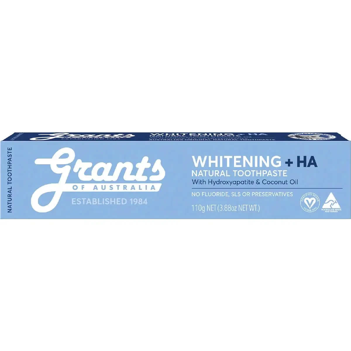 Grants of Australia Toothpaste Whitening +HA 110 g