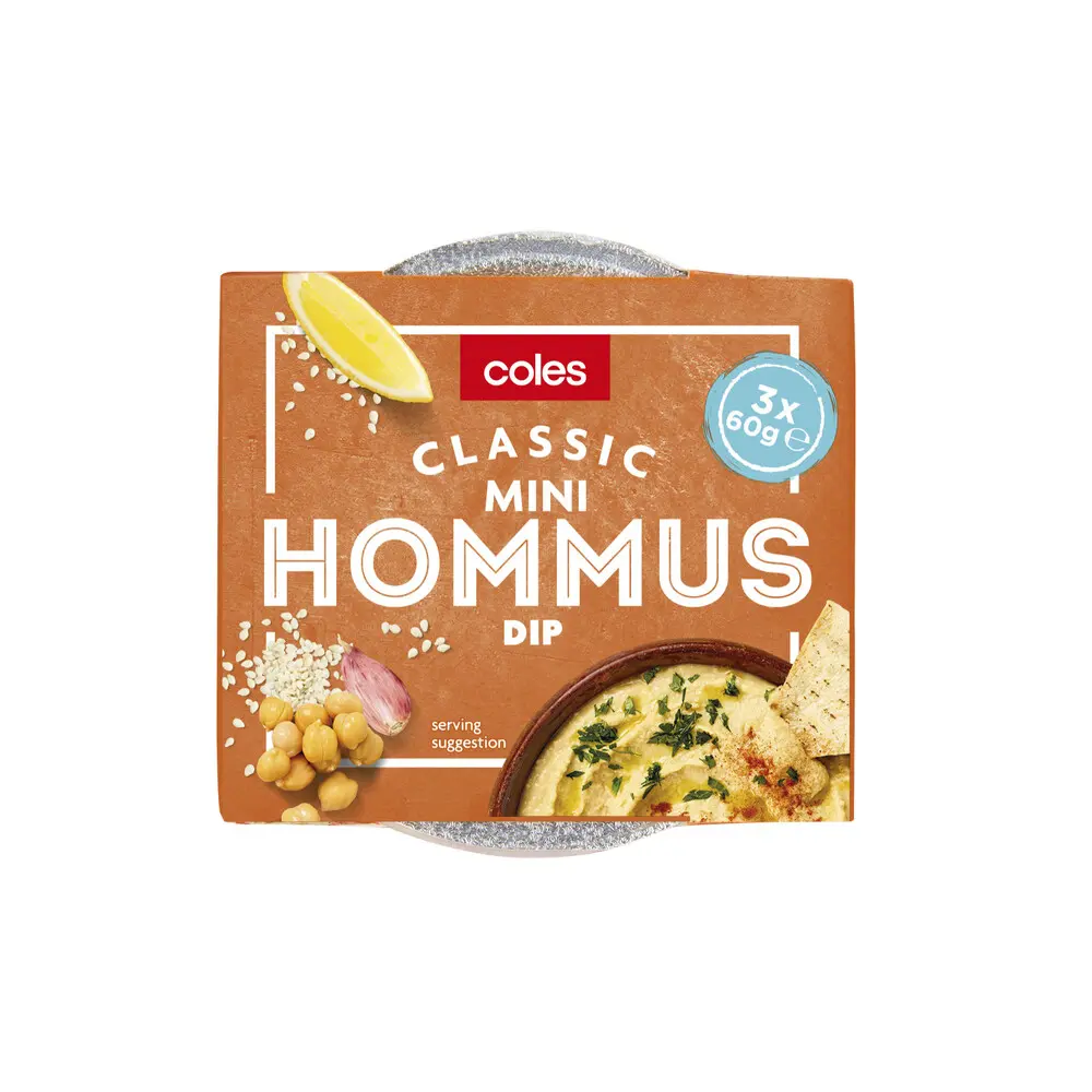 Mini Hommus Pots 3x60g