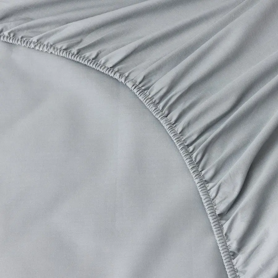 Brilliant Basics 180 Thread Count Fitted Sheet - Grey