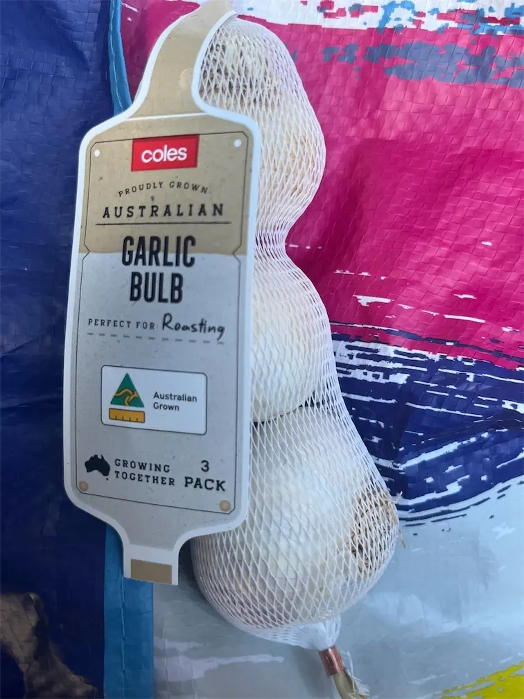 Coles Garlic Prepack